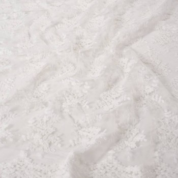 Flores de algodon ivory