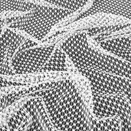 White guipure net
