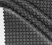 Micro floral guipur negro