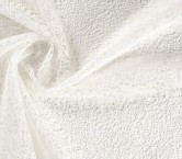 White guipure organic texture