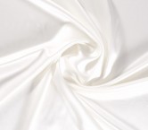 Ivory satin crepe