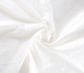 Jacquard relieve blanco