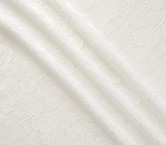 Jacquard flor  blanco