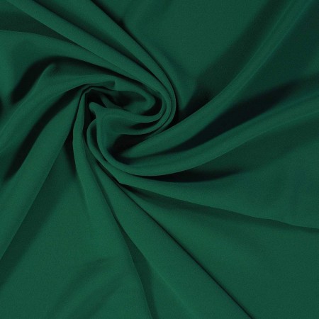 Green milano textured matte crÊpe