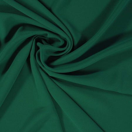 Green milano textured matte cr?pe