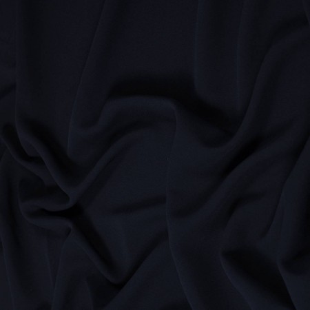 Dark navy milano textured matte crÊpe