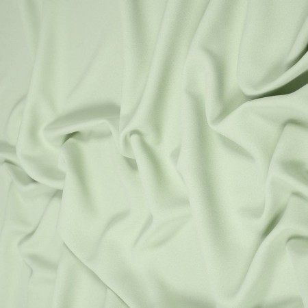 Green milano textured matte crÊpe