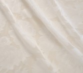 White floral jacquard fil coup?