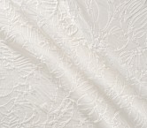 White jacquard leaves