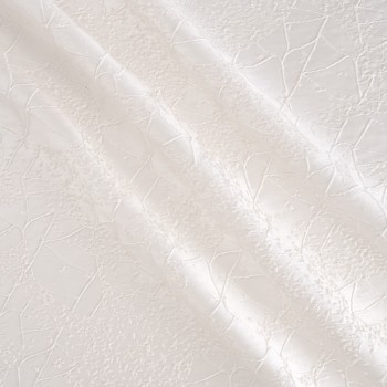White jacquard with lam?