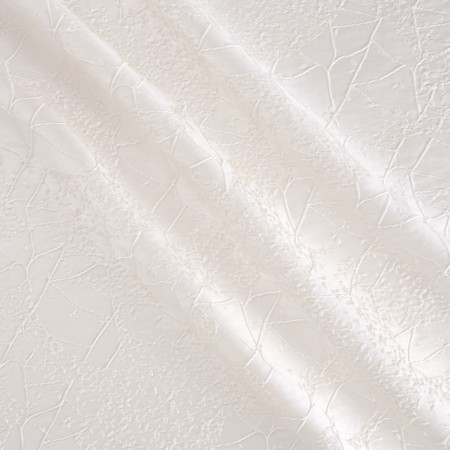 White jacquard with lam?
