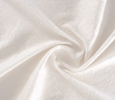 White jacquard with lam?