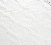 Jacquard cloquÉ floral blanco