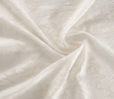 Jacquard floral blanco