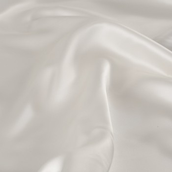 White plain satin