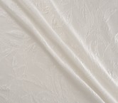 White jacquard leaves