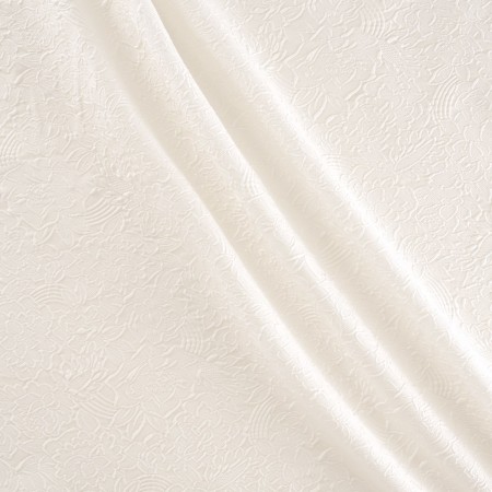Jacquard relieve  blanco