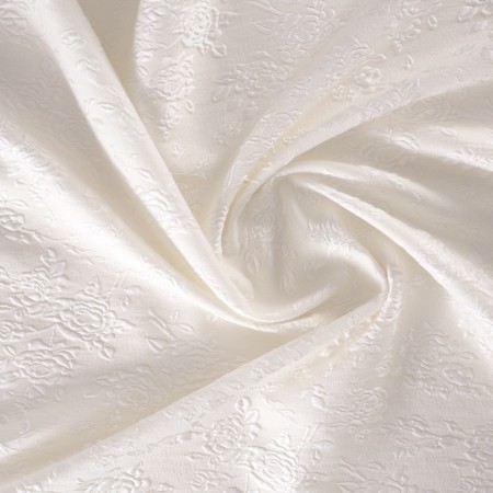 White floral jacquard (=32234)