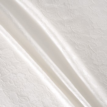 White jacquard flower (ex 2636)