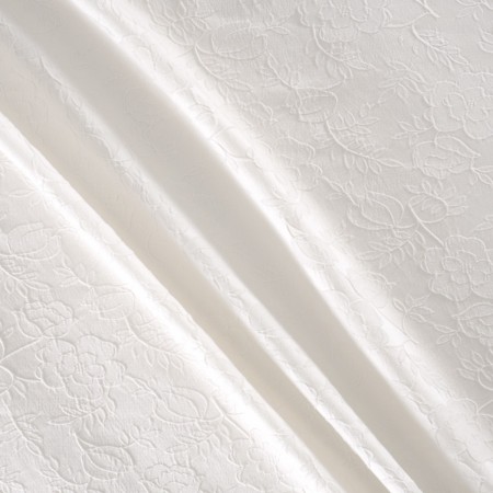 White jacquard flower (ex 2636)