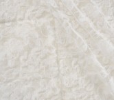 White embroidered plumeti tulle