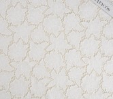 White open flower embroidery