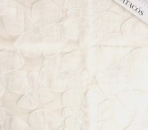 White flower organza on tulle