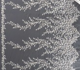 Foliage in crystal beads