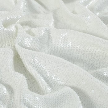Punto con lentejuelas n?car ivory