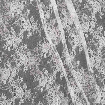 Bordado lentejuelas blanco