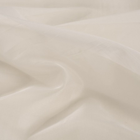 White rustic organza