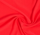 Red tokyo viscose twill