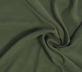 Green kaki tokyo viscose twill