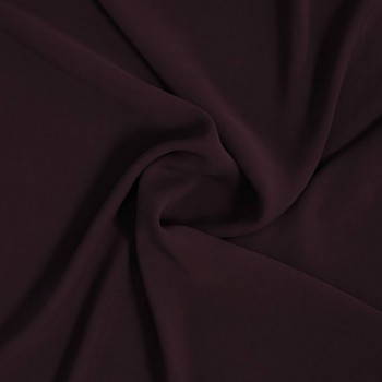 Aubergine tokyo viscose twill