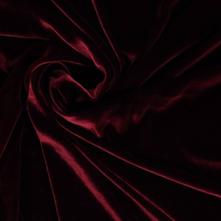 Bordeaux laponia viscose/silk velvet