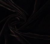 Brown laponia viscose/silk velvet