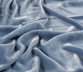 Blue turquoise laponia viscose/silk velvet