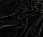 Laponia terciopelo de viscosa/seda negro