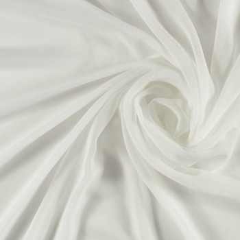 Georgette serata blanco