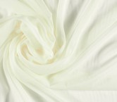 Ivory serata silk georgette