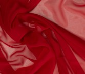 Serata georgette de seda rosa