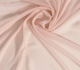 Ivory serata silk georgette