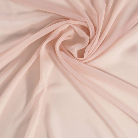 Petal pink serata silk georgette