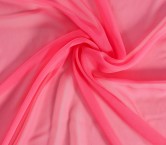 Serata georgette de seda rosa