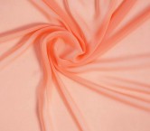 Serata georgette de seda rosa