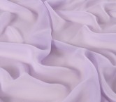 Serata georgette de seda rosa