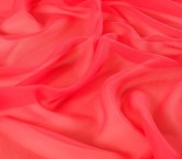 Serata georgette de seda rosa