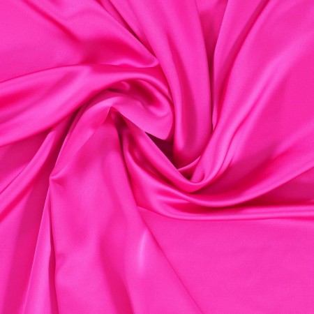 Fuchsia julieta satin crÊpe