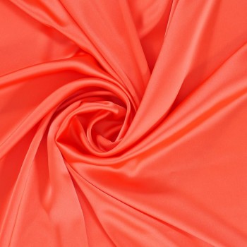 Coral julieta satin crÊpe