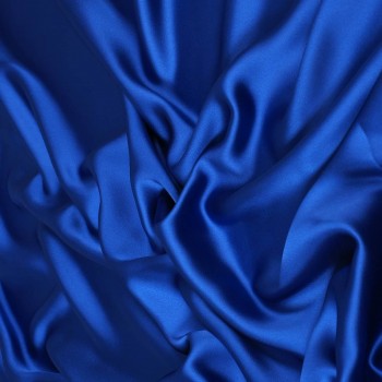 Blue julieta satin crÊpe